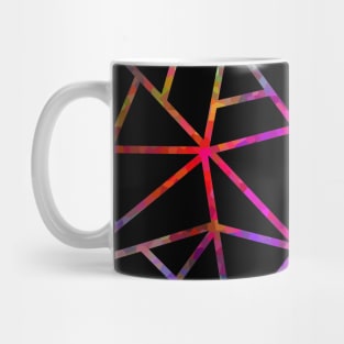 WEBBED Geometric Abstract Design Mug